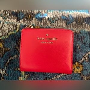 Red Kate Spade wallet